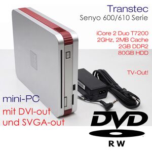 Pc Transtec Senyo 600 Core 2 Duo 2 Ghz 80gb Sata 2gb Dvi Svga Tv-Out Wifi Dvdrw Pc Transtec Senyo 600 Core 2 Duo 2 Ghz 80gb Sata 2gb Dvi Svga Tv-Out Wifi Dvdrw