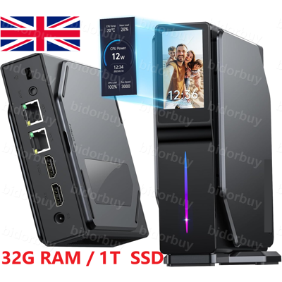 Acemagician S1 Intel N150 Mini Pc Computer Windows 11 Pro,32gb Ddr4 1tb Pc, Uk Acemagician S1 Intel N150 Mini Pc Computer Windows 11 Pro,32gb Ddr4 1tb Pc, Uk