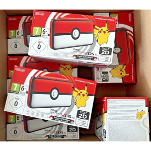 New Nintendo 2ds Xl Pokemon Poke Ball Edition Console *brand New Boxed* Rare!! New Nintendo 2ds Xl Pokemon Poke Ball Edition Console *brand New Boxed* Rare!!