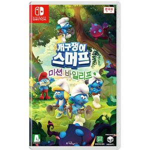 Naughty Smurf Mission Vileaf Korean Factory Sealed - Nintendo Switch Naughty Smurf Mission Vileaf Korean Factory Sealed - Nintendo Switch