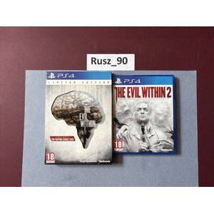 The Evil Within 1 & 2 Playstation 4/5 Limited Edition Bundle Uk Pal Exc Cond Cib The Evil Within 1 & 2 Playstation 4/5 Limited Edition Bundle Uk Pal Exc Cond Cib