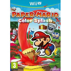 Paper Mario Color Splash Nintendo Wii U New Paper Mario Color Splash Nintendo Wii U New