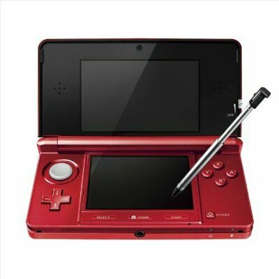 Nintendo 3ds Console Flare Red Console Only Japanese Region For Japan Nintendo 3ds Console Flare Red Console Only Japanese Region For Japan