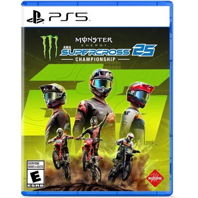 Monster Cable Energy Supercross 25 - Sony Playstation 5 - Brand New Monster Cable Energy Supercross 25 - Sony Playstation 5 - Brand New