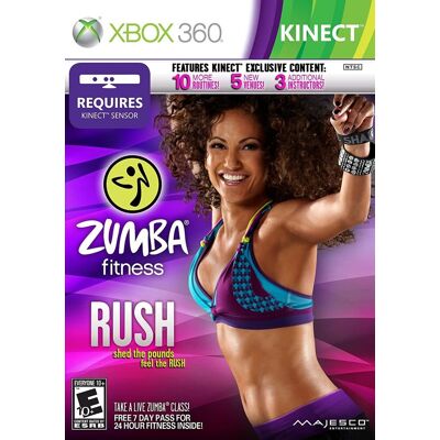 Microsoft Zumba Fitness Rush Xbox 360 Game (Requires Kinect) Microsoft Zumba Fitness Rush Xbox 360 Game (Requires Kinect)