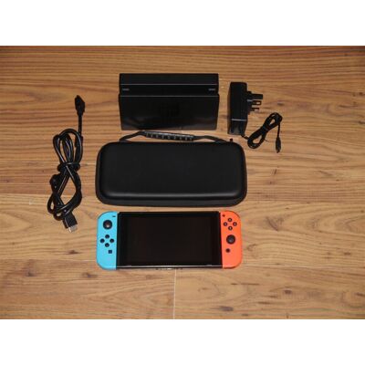Nintendo Switch Neon Blue And Red Handheld Games Console System Nintendo Switch Neon Blue And Red Handheld Games Console System