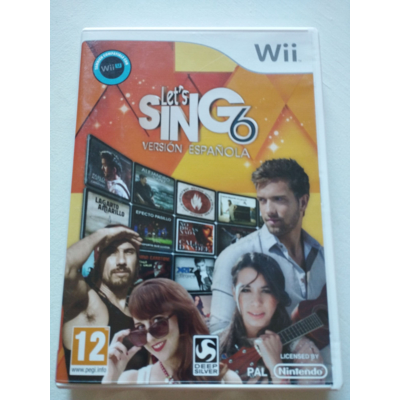 Let'S Sing 6 Spanish Version Pablo Alboran - Game For Nintendo Wii Am Let'S Sing 6 Spanish Version Pablo Alboran - Game For Nintendo Wii Am