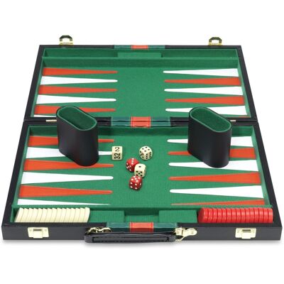 GA Leg Backgammon - Portable Strategy Game for 2 - 12+ - 20 min GA Leg Backgammon - Portable Strategy Game for 2 - 12+ - 20 min