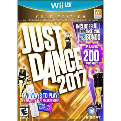 Just Dance 2017 Gold Edition (Includes Just Dance U (Nintendo Wii U) (Us Import) Just Dance 2017 Gold Edition (Includes Just Dance U (Nintendo Wii U) (Us Import)