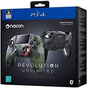 Nacon Revolution Unlimited Pro Controller For Sony Playstation 4 Camo Green- New Nacon Revolution Unlimited Pro Controller For Sony Playstation 4 Camo Green- New
