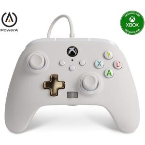 Powera Enhanced Wired Controller For Xbox - Mist, White, Gamepad, Wired Video Ga Powera Enhanced Wired Controller For Xbox - Mist, White, Gamepad, Wired Video Ga