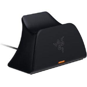 Razer Quick Charging Stand For Ps5 Dualsense Wireless Controller Midnight Black Razer Quick Charging Stand For Ps5 Dualsense Wireless Controller Midnight Black