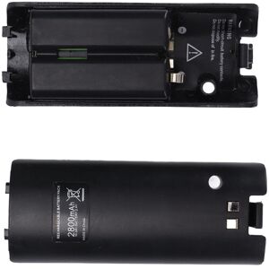 (Black) Wii Remote Battery Charger With Power Cord Stable Dual Charging (Black) Wii Remote Battery Charger With Power Cord Stable Dual Charging