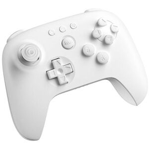 8bitdo 64 Bluetooth Controller, White, Hall Effect Joysticks, Original Layout, B 8bitdo 64 Bluetooth Controller, White, Hall Effect Joysticks, Original Layout, B