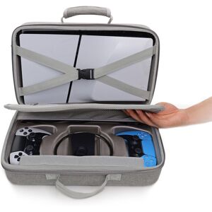 Skins Hard Shell Carrying Case For Ps5 Slim Console Travel Bag Holds 5 Slim Console Skins Hard Shell Carrying Case For Ps5 Slim Console Travel Bag Holds 5 Slim Console