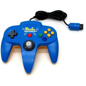 Nintendo 64 Official Blue Pokemon Pikachu Controller N64 Japan Official Import Nintendo 64 Official Blue Pokemon Pikachu Controller N64 Japan Official Import