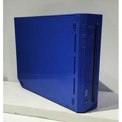 Replacement Casing / Shell / Case For Nintendo Wii Console - Solid Blue Replacement Casing / Shell / Case For Nintendo Wii Console - Solid Blue