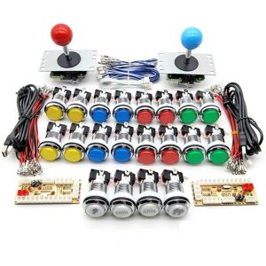 2-Player Arcade Kit Buttons And Joystick Diy Controller For Raspberryarcade Kit 2-Player Arcade Kit Buttons And Joystick Diy Controller For Raspberryarcade Kit