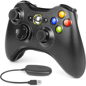 Labtec Wireless Controller For Xbox 360, 2.4ghz Gamepad Joystick Wireless Game C Labtec Wireless Controller For Xbox 360, 2.4ghz Gamepad Joystick Wireless Game C