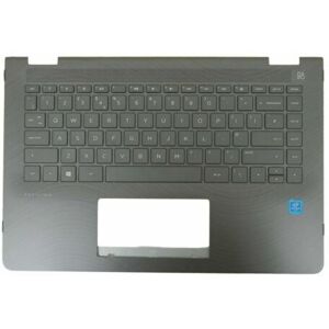 Genuine Hp Pavilion 14-Ba Palmrest Cover Keyboard Uk Black 924117-031 Genuine Hp Pavilion 14-Ba Palmrest Cover Keyboard Uk Black 924117-031