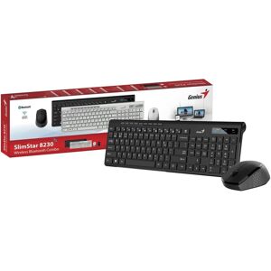 Genius Slimstar 8230 Bluetooth 5.3 And 2.4ghz Wireless Keyboard And Mouse Set Genius Slimstar 8230 Bluetooth 5.3 And 2.4ghz Wireless Keyboard And Mouse Set