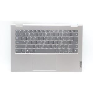 Lenovo Yoga 14s G3 Iru Palmrest Cover Touchpad Keyboard Hebrew Silver 5cb1l43732 Lenovo Yoga 14s G3 Iru Palmrest Cover Touchpad Keyboard Hebrew Silver 5cb1l43732