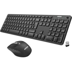 Arteck 2.4g Wireless Keyboard And Mouse Combo Ultra Slim Full Size Keyboard Key Arteck 2.4g Wireless Keyboard And Mouse Combo Ultra Slim Full Size Keyboard Key