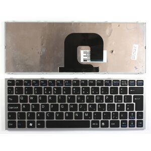 Keyboards4laptops Sony A1807421a Silver Frame Black Uk Layout Replacement Laptop Keyboard Keyboards4laptops Sony A1807421a Silver Frame Black Uk Layout Replacement Laptop Keyboard