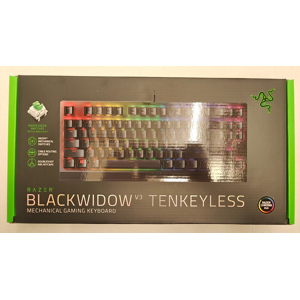 Razer Blackwidow V3 Tkl Green Switch Mechanical Rgb Gaming Keyboard - Brand New Razer Blackwidow V3 Tkl Green Switch Mechanical Rgb Gaming Keyboard - Brand New