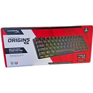 Hyperx Alloy Origins 60 Mechanical Gaming Keyboard – Red Switch – Uk Layout Hyperx Alloy Origins 60 Mechanical Gaming Keyboard – Red Switch – Uk Layout