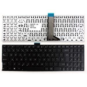 Keyboards4laptops Asus X555 Black Windows 8 Uk Layout Replacement Laptop Keyboard Keyboards4laptops Asus X555 Black Windows 8 Uk Layout Replacement Laptop Keyboard
