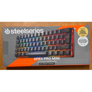 Steelseries Apex Pro Mini Gen 3 Mechanical Gaming Keyboard 2025 Omnipoint 3.0 Uk Steelseries Apex Pro Mini Gen 3 Mechanical Gaming Keyboard 2025 Omnipoint 3.0 Uk