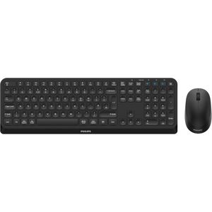 Philips Spt6407b Wireless Keyboard Mouse Combo, Low Profile Design, Bluetooth, Philips Spt6407b Wireless Keyboard Mouse Combo, Low Profile Design, Bluetooth,