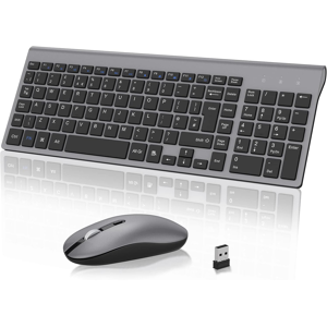 Branded Wireless Keyboard Mouse Combo, 2.4g Ultra-Thin Keyboard And Mouse Set With Slee Branded Wireless Keyboard Mouse Combo, 2.4g Ultra-Thin Keyboard And Mouse Set With Slee
