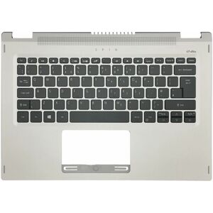 Acer Spin Sp314-54n Palmrest Cover Keyboard Uk Silver 6b.Hqcn1.031 Acer Spin Sp314-54n Palmrest Cover Keyboard Uk Silver 6b.Hqcn1.031