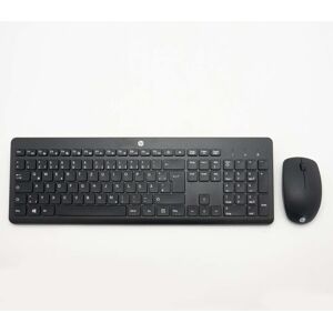 HP 230 Wireless Mouse And Keyboard Kit Black Qwertz German Layout Refurbished HP 230 Wireless Mouse And Keyboard Kit Black Qwertz German Layout Refurbished