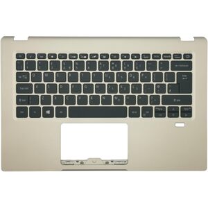 Acer Swift Sf114-34 Palmrest Cover Keyboard Uk Gold Backlit 6b.A7bn8.031 Acer Swift Sf114-34 Palmrest Cover Keyboard Uk Gold Backlit 6b.A7bn8.031