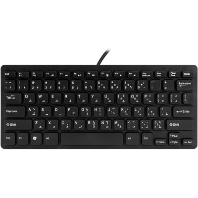 2x(Quality Wired Usb Arabic/english Bilingual Keyboard For Tablet/3711 2x(Quality Wired Usb Arabic/english Bilingual Keyboard For Tablet/3711