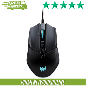 Acer Predator Cestus 335 Gaming Mouse – Pmw120 100% Original ⭐⭐⭐⭐⭐ Acer Predator Cestus 335 Gaming Mouse – Pmw120 100% Original ⭐⭐⭐⭐⭐