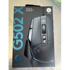 Logitech G502 X Gaming Mouse - 25600 DPI - Black Logitech G502 X Gaming Mouse - 25600 DPI - Black