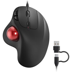 Nulea M509 Trackball Mouse Wired, Ergonomic Design, Easy Thumb Control, Precise Nulea M509 Trackball Mouse Wired, Ergonomic Design, Easy Thumb Control, Precise