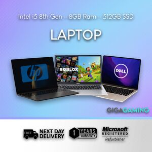 Unbranded Intel i5 8th Gen Laptop - 8GB RAM, 512GB SSD, Windows 10 Unbranded Intel i5 8th Gen Laptop - 8GB RAM, 512GB SSD, Windows 10