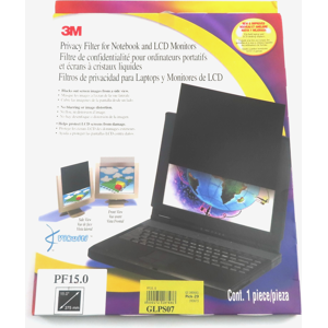 3M Black Privacy Filter For Notebooks And Lcd Monitors Pf15.0 3M Black Privacy Filter For Notebooks And Lcd Monitors Pf15.0