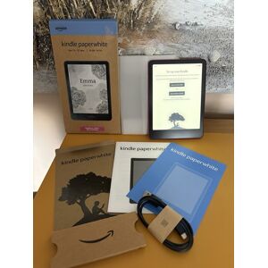 Amazon Kindle Paperwhite 12th Gen - 16gb – Raspberry - New Open Box - With Ads Amazon Kindle Paperwhite 12th Gen - 16gb – Raspberry - New Open Box - With Ads