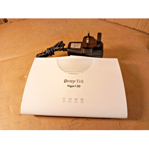 Draytek Vigor130 Adsl/vdsl Ethernet Modem,Ipv6 And Ipv4 Compatible + Psu Draytek Vigor130 Adsl/vdsl Ethernet Modem,Ipv6 And Ipv4 Compatible + Psu