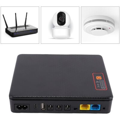 Mini Ups 12000mah Battery Backup For Router Modem Camera Usb Typec Poe Dc Output Mini Ups 12000mah Battery Backup For Router Modem Camera Usb Typec Poe Dc Output