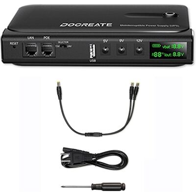 Docreate Ac85-265v Dc1036l Digital Display Router 5v9v12v Fiber Optic Modem 2542 Docreate Ac85-265v Dc1036l Digital Display Router 5v9v12v Fiber Optic Modem 2542