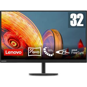 Lenovo D32qc-20 31.5'' Qhd 2560x1440 Monitor, Amd Free Sync - Black Lenovo D32qc-20 31.5'' Qhd 2560x1440 Monitor, Amd Free Sync - Black