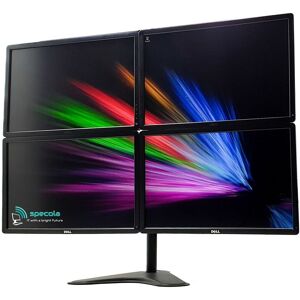 Dell Multi Screen Quad Trading Monitors (1920 X 1080) - 4 X 24\" - Displayport Dell Multi Screen Quad Trading Monitors (1920 X 1080) - 4 X 24\" - Displayport