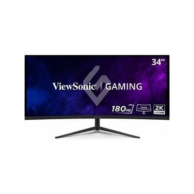 ViewSonic Vx3418c-2k 34\" Class Uwqhd Curved Screen Gaming Led Monitor 21:9 Black ViewSonic Vx3418c-2k 34\" Class Uwqhd Curved Screen Gaming Led Monitor 21:9 Black